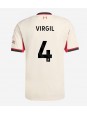 Billige Liverpool Virgil van Dijk #4 Bortedrakt 2025-26 Kortermet